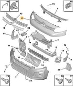 Load image into Gallery viewer, CITROEN DISPATCH 2016-2024 FRONT GRILLE PRIMED WITH CHROME 98246882VD 1615050480