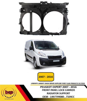 PEUGEOT EXPERT 2007 - 2016 FRONT PANEL SLAM PANEL RADIATOR SUPPORT NEW