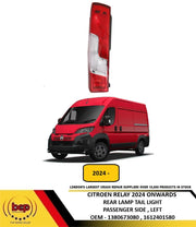 CITROEN RELAY 2024 ONWARDS REAR LIGHT TAIL LIGHT LAMP PASSENGER SIDE LEFT NEW