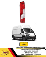 Load image into Gallery viewer, FIAT DUCATO 2024 ONWARDS REAR LIGHT TAIL LIGHT LAMP DRIVER SIDE RIGHT NEW
