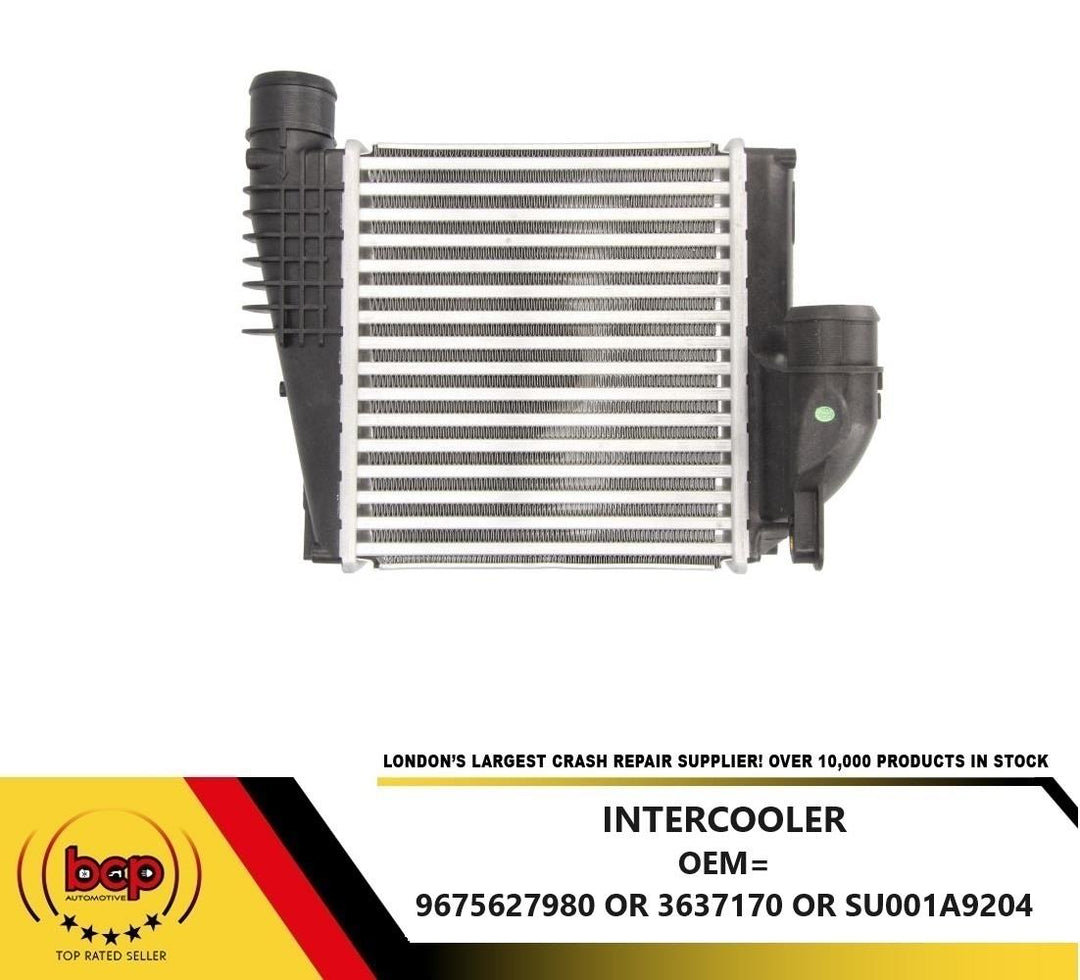 PEUGEOT RIFTER 2018 ONWARDS INTERCOOLER AIR CHRAGE COOLER CHECK OEM NUMBER