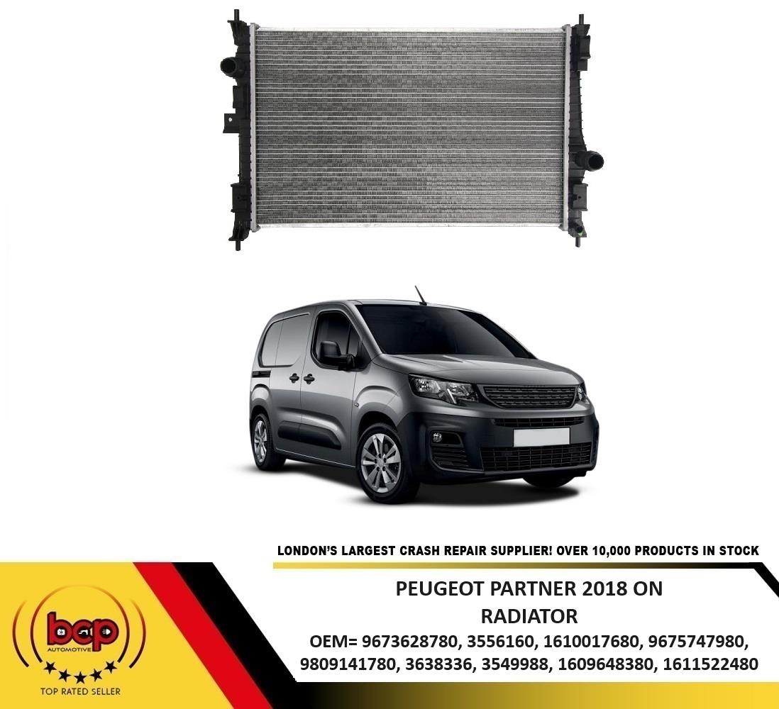PEUGEOT PARTNER 2018 ON RADIATOR WATER COOLER 636014 CHECK OEM PART NUMBER