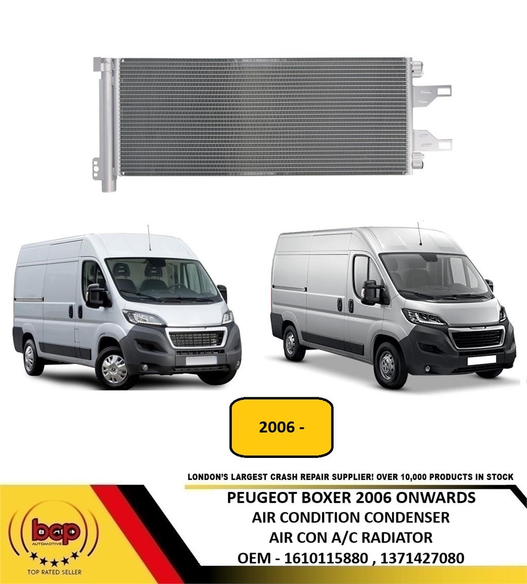 PEUGEOT BOXER 2006 ON AIR CONDITION CONDENSER A/C AIR CON RADIATOR WITH DRYER