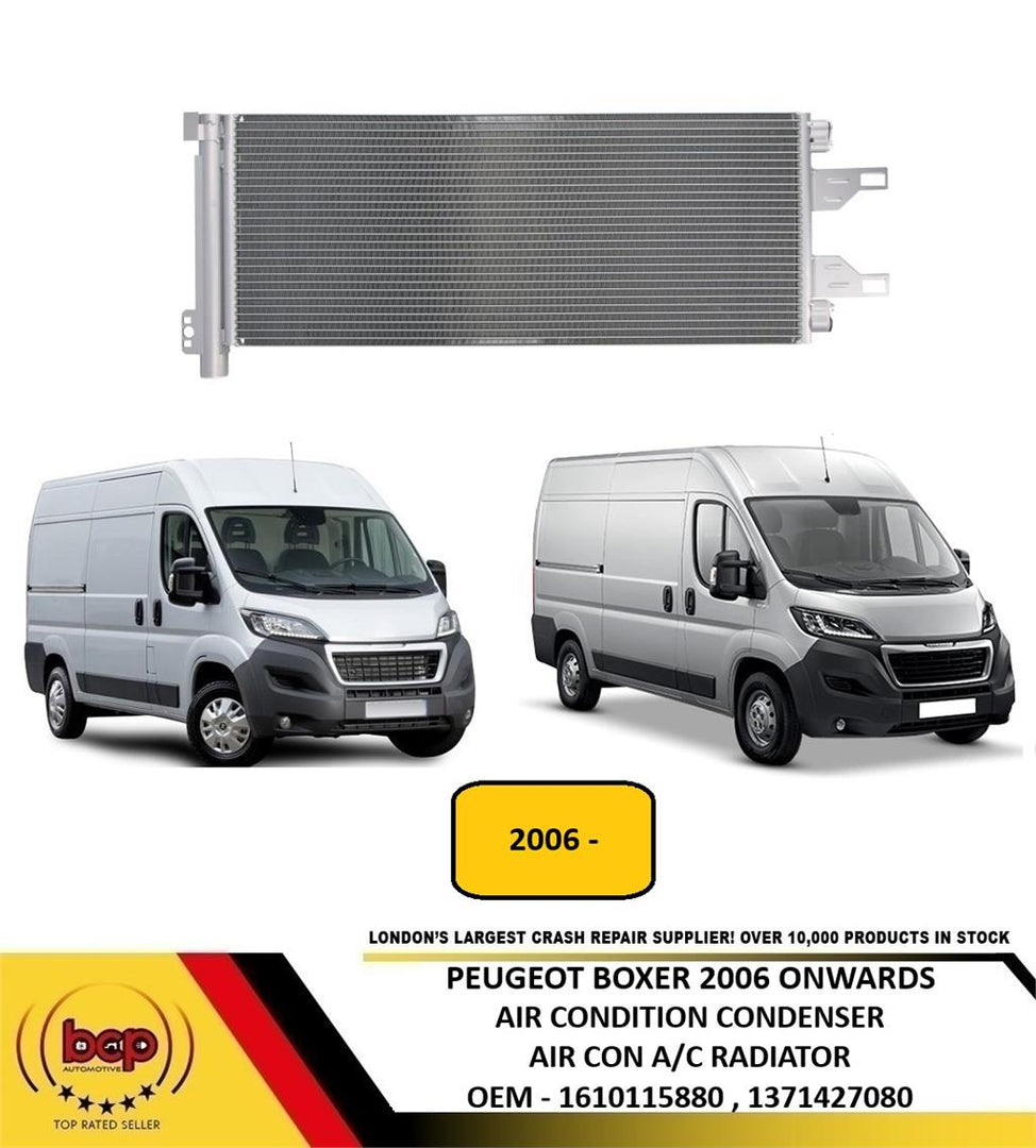 PEUGEOT BOXER 2006 ON AIR CONDITION CONDENSER A/C AIR CON RADIATOR WITH DRYER
