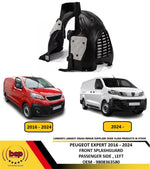 Load image into Gallery viewer, PEUGEOT EXPERT 2016 ON FRONT SPLASH GUARD WHEEL HOUSE LINER PASSENGER LEFT
