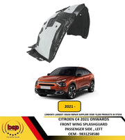 CITROEN C4 2021 ONWARDS FRONT SPLASHGUARD WHEEL HOUSE LINER PASSENGER LEFT