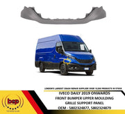 IVECO DAILY 2019 - 2025 FRONT BUMPER UPPER MOULDING GRILLE SUPPORT PANEL PRIMED