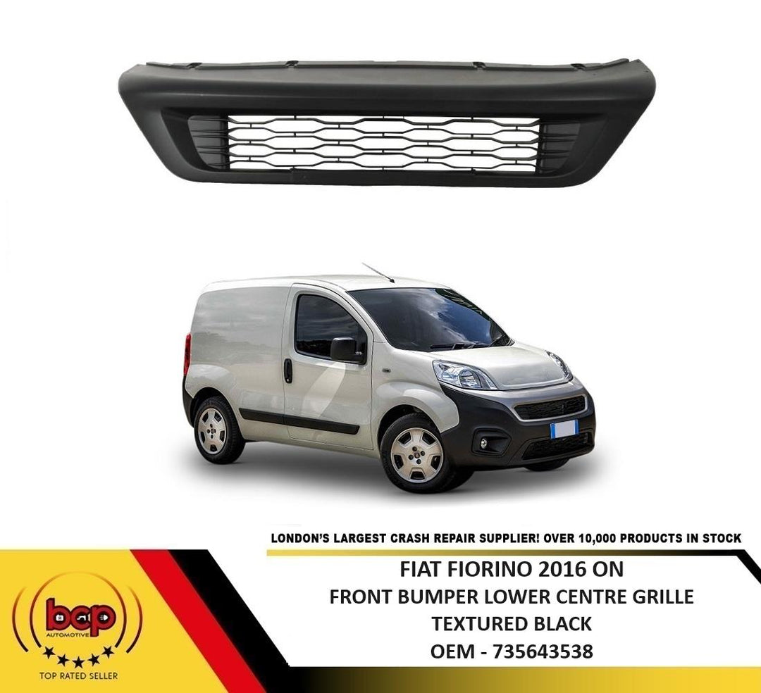FIAT FIORINO 2016 ON FRONT BUMPER LOWER CENTRE GRILLE