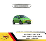 Load image into Gallery viewer, FIAT PUNTO 2012 - 2018 FRONT BUMPER LOWER CENTRE GRILLE MIDDLE BOTTOM 735548595
