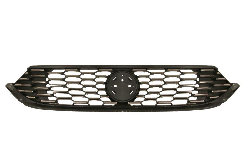 FIAT TIPO 2016 – 2021 FRONT BUMPER MAIN TOP RADIATOR GRILLE BLACK WITH CHROME