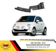 FIAT 500 REAR BUMPER BRACKETS LEFT PASSENGER SIDE NEARSIDE BACK HOLDER