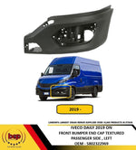 Load image into Gallery viewer, IVECO DAILY 2019 ON FRONT BUMPER END CAP TEXTURED BLACK  PASSENGER SIDE LEFT
