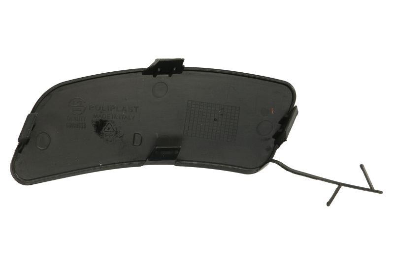 IVECO DAILY 2019 ON FRONT BUMPER TOW EYE COVER TEXTURED BLACK DRIVER SIDE RIGHT