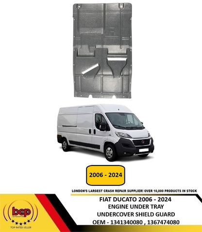 FIAT DUCATO 2006 – 2024 ENGINE UNDER TRAY UNDERCOVER SHIELD GUARD CENTRE NEW