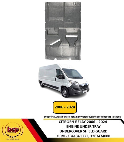 CITROEN RELAY 2006 – 2024 ENGINE UNDER TRAY UNDERCOVER SHIELD GUARD CENTRE NEW