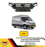Load image into Gallery viewer, IVECO DAILY 2024 ONWARDS FRONT BUMPER CENTRE SECTION TEXTURED BLACK NEW
