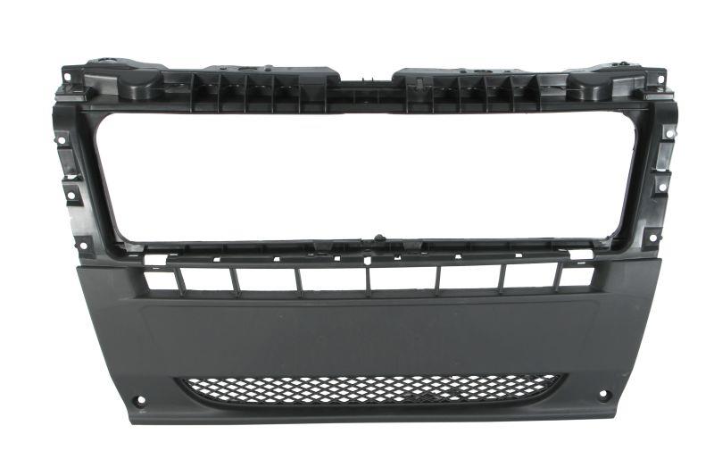 PEUGEOT BOXER 2006 - 2014 FRONT BUMPER CENTRE SECTION WITH GRILLE TEXTURED GREY