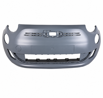 FIAT 500 E ELECTRIC 2020 - 2025 FRONT BUMPER PRIMED NO PARKING SENSOR HOLE