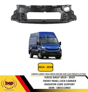 IVECO DAILY 2014 - 2019 FRONT PANEL LOCK CARRIER RAD SUPPORT NEW OEM 5801513863