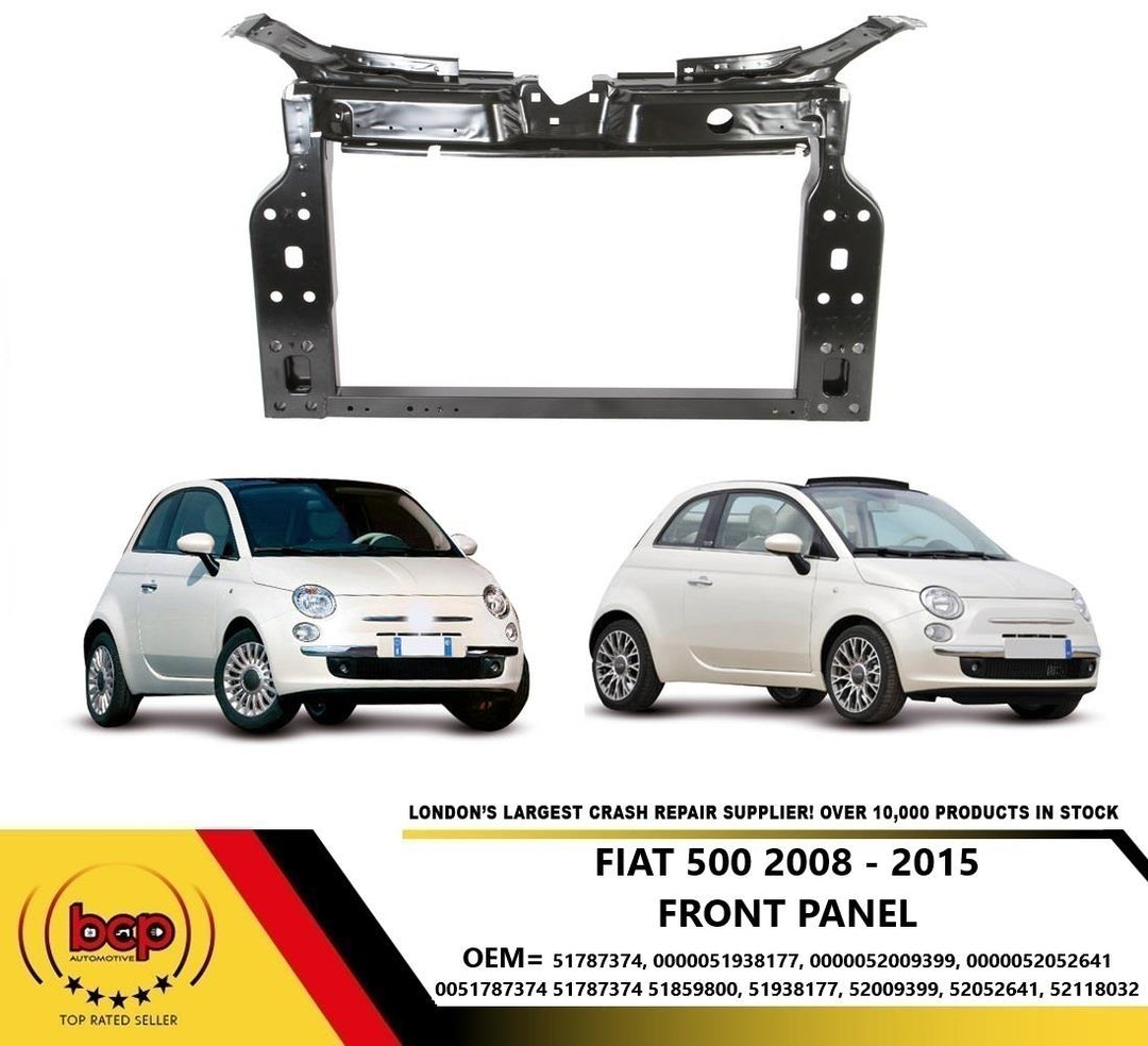 FIAT 500 2008 - 2015 FRONT PANEL INSURANCE APPROVED BRAND NEW OEM QUALITY