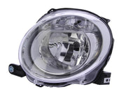 FIAT 500 2008 - 2016 HEAD LIGHT LAMP DIPPED BEAM PASSENGER SIDE LEFT NEAR SIDE