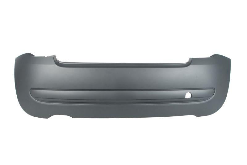 FIAT 500 2007 - 2015 REAR BUMPER PRIMED  WITHOUT MOULDING HOLE 735526889 NEW