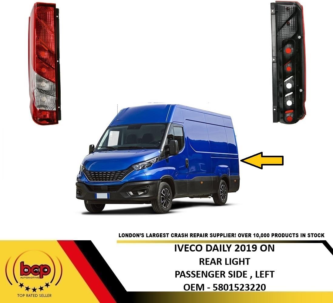 IVECO DAILY REAR LIGHT 2019 2020 2021 2022 2023 2024 TAIL LAMP LIGHT PASSENGER