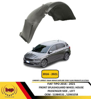 FIAT TIPO 2016 - 2021 FRONT SPLASHGUARD WHEEL HOUSE LINER PASSENGER LEFT