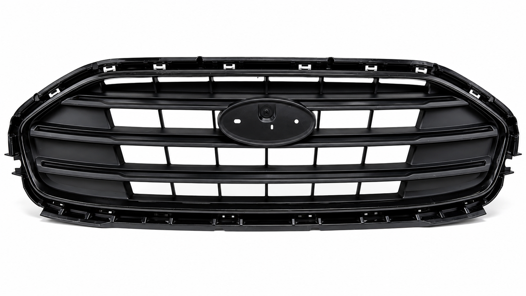 FORD TRANSIT CONNECT 2018 -2024 FRONT GRILLE UPPER RADIATOR BLACK NEW 2279462