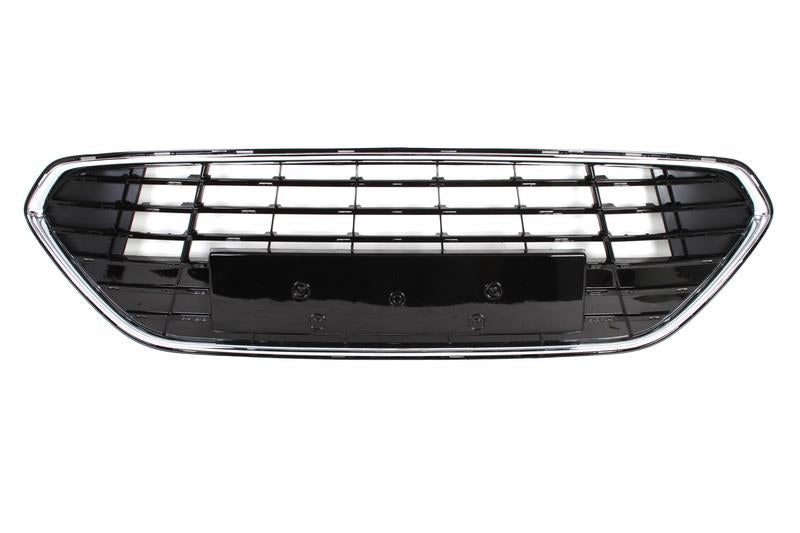 FORD MONDEO 2010 – 2014 FRONT BUMPER GRILLE CENTRE BLACK WITH CHROME SURROUND
