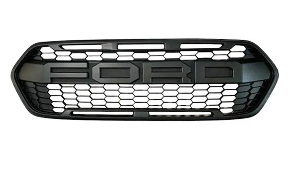 FORD TRANSIT CUSTOM 2018 - 2023 FRONT BUMPER RADIATOR GRILLE RAPTOR STYLE MESH