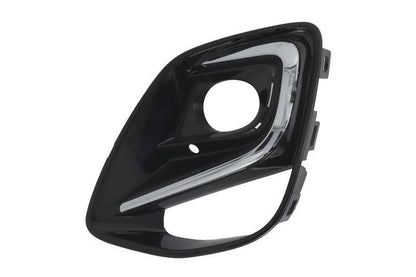 FORD PUMA 2020-2024 FRONT FOG GRILLE GLOSS BLACK WITH CHROME TRIM PASSENGER LEFT