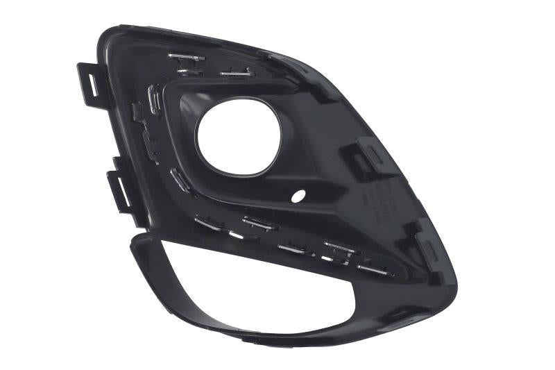 FORD PUMA 2020-2024 FRONT FOG GRILLE GLOSS BLACK WITH CHROME TRIM PASSENGER LEFT