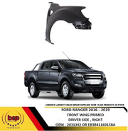 FORD RANGER 2016 – 2019 FRONT WING FENDER SIDE PANEL PRIMED DRIVER SIDE RIGHT