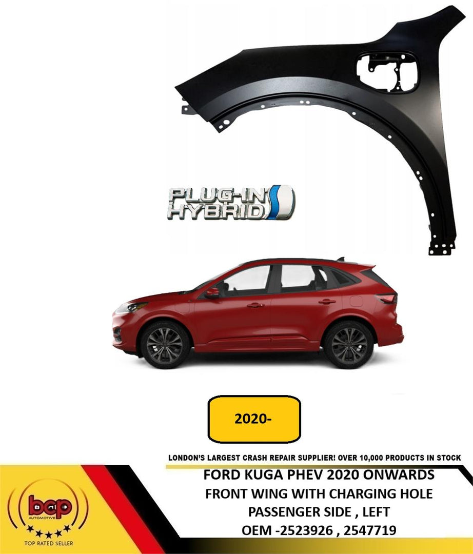 FORD KUGA PLUG IN HYBRID 2020 ONWARDS FRONT WING PRIMED PASSENGER SIDE LEFT NEW