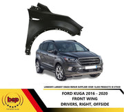 FORD KUGA 2016 - 2020 FRONT WING LEFT PASSENGERS PRIMED FENDER PANEL