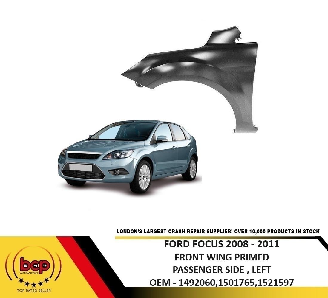 FORD FOCUS 2008 - 2011 FRONT WING PASSENGER SIDE LEFT NEW PRIMED