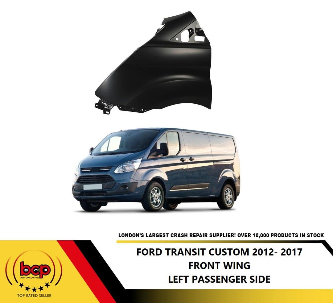 FORD TRANSIT CUSTOM 2013 - 2017 FRONT WING LEFT PASSENGERS SIDE PRIMED OEM  spe