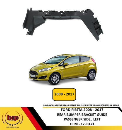 FORD FIESTA 2008 - 2017 REAR BUMPER MOUNTING BRACKET PASSENGER LEFT NEW 1798171