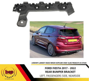 FORD FIESTA 2017 - 2022 REAR BUMPER BRACKET MOUTING HOLDER LEFT PASSENGERS