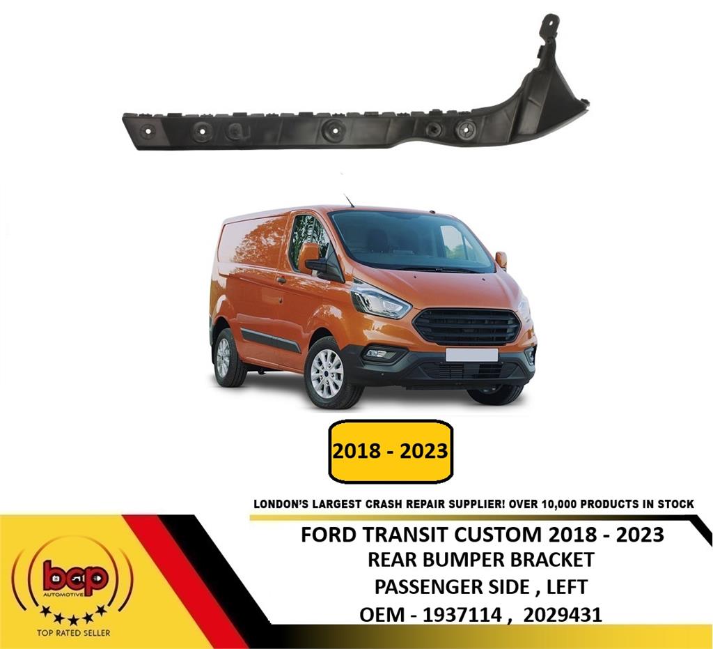FORD TRANSIT CUSTOM 2018 - 2023 REAR BUMPER BRACKET MOUNT LEFT PASSENGER SIDE