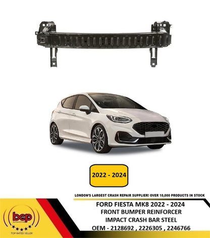 FORD FIESTA 2017 ON FRONT BUMPER REINFORCEMENT BAR CARRIER 2128692 2246766 NEW