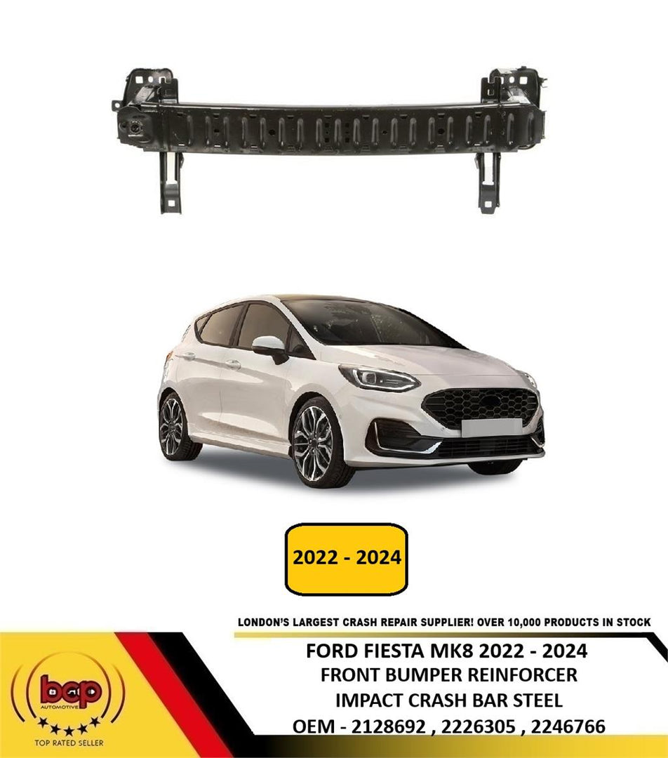 FORD FIESTA 2017 ON FRONT BUMPER REINFORCEMENT BAR CARRIER 2128692 2246766 NEW