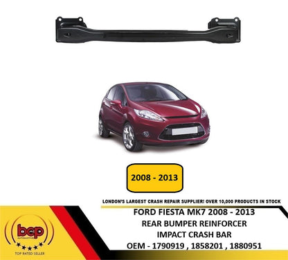 FORD FIESTA MK7 2008 - 2013 REAR BUMPER REINFORCEMENT CRASH BAR CARRIER