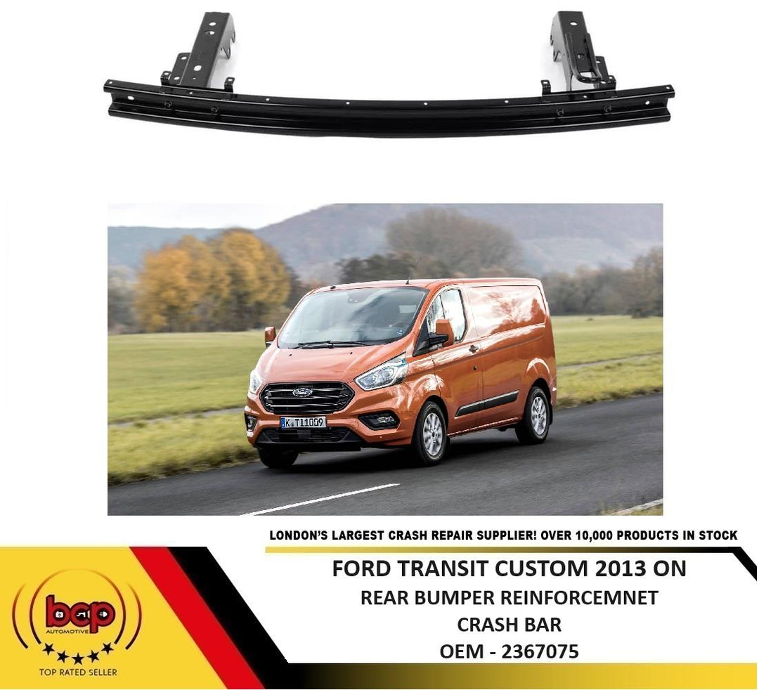 FORD TRANSIT CUSTOM 2013 - 2023 REAR BUMPER REINFORCEMENT CRASH BAR IMPACT BEAM
