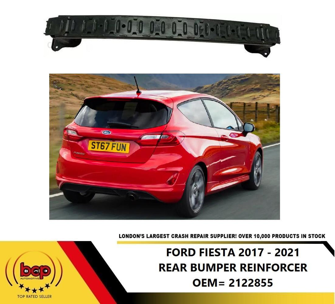 FORD FIESTA 2017 - 2022 REAR BUMPER REINFORCEMENT CRASH BAR IMPACT BEAM HOLDER