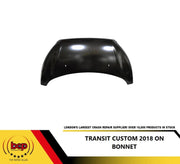 FORD TRANSIT CUSTOM 2018 ONWARDS BONNET HOOD PANEL DELIVERED TO YOUR DOOR