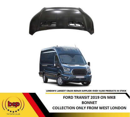 FORD TRANSIT 2019 -2025 BONNET HOOD OEM QUALITY DELIVERED TO YOUR DOOR