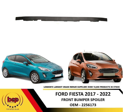 FORD FIESTA MK8 2017 - 2022 FRONT BUMPER LOWER SPOILER SPLITTER