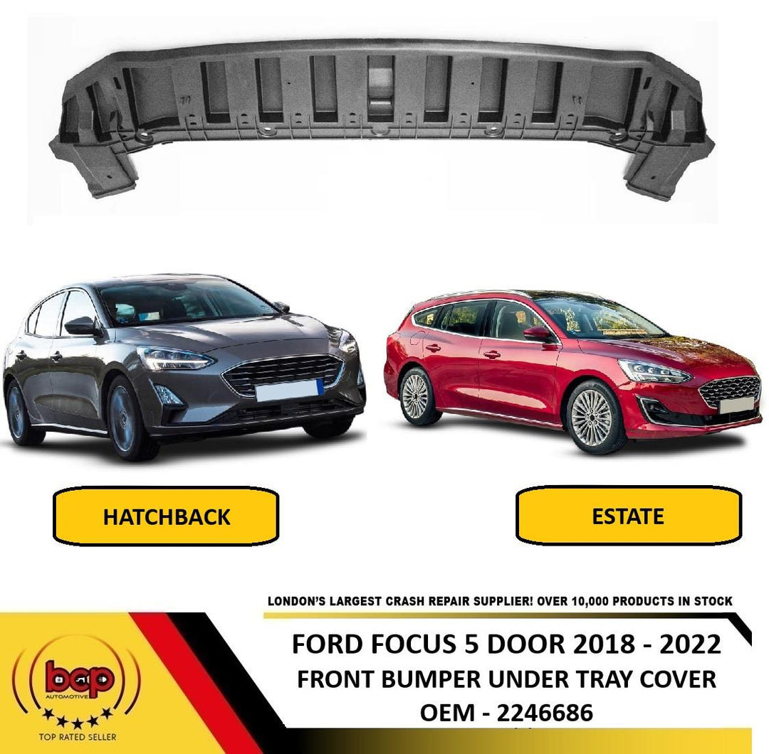 FORD FOCUS 2018 – 2022 FRONT BUMPER UNDER TRAY COVER ENGINE SHIELD COVER NEW
